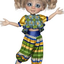 Схема вышивки «ПОЛОСАТЫЙ ПРАЗДНИК»