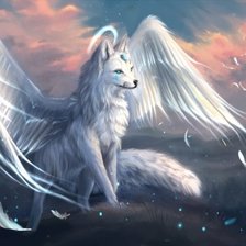 Схема вышивки «ангел зверей»