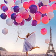 Схема вышивки «Счастье в Париже»