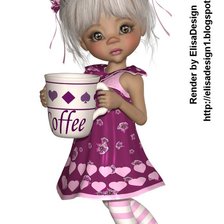 Схема вышивки «БОЛЬШАЯ ЧАШКА КОФЕ»