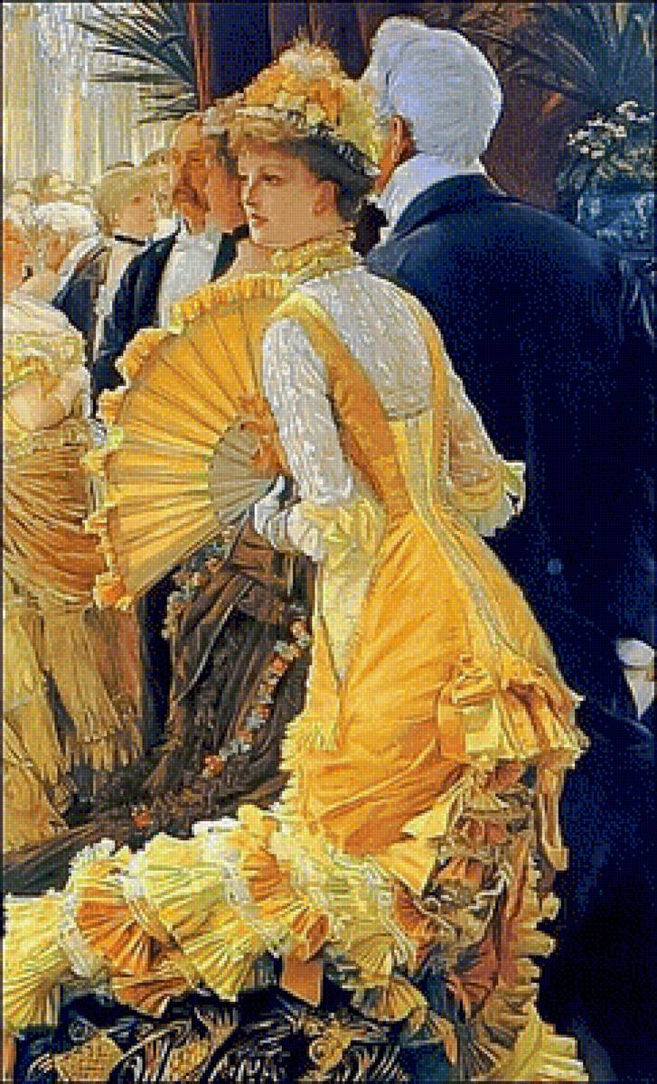 The Dance. - james tissot painter.scenarys.people. - предпросмотр
