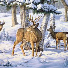 Схема вышивки «Ясное утро»