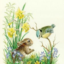 Схема вышивки «Полянка»