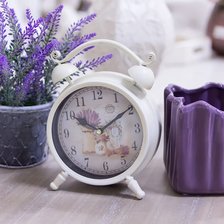 Схема вышивки «часы»