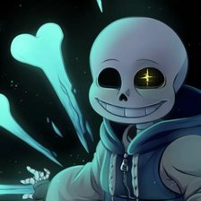 Схема вышивки «Андертейл»