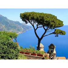 Схема вышивки «море»