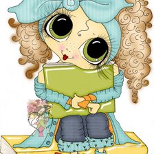 Схема вышивки «Estudiosa»