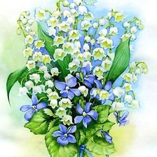 весенние цветы