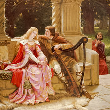 Схема вышивки «The End of the Song.»