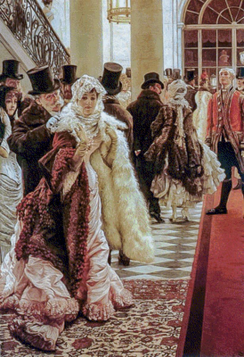 The Woman Of Fashion. - james tissot painter.scenarys.people. - предпросмотр