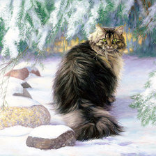 Схема вышивки «Гуляка»