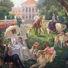 Пикник в усадьбе