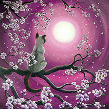 Схема вышивки «Магия луны-1»