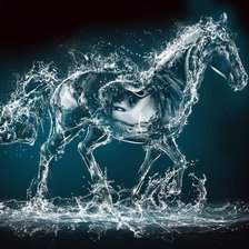 Схема вышивки «Стихия вода»