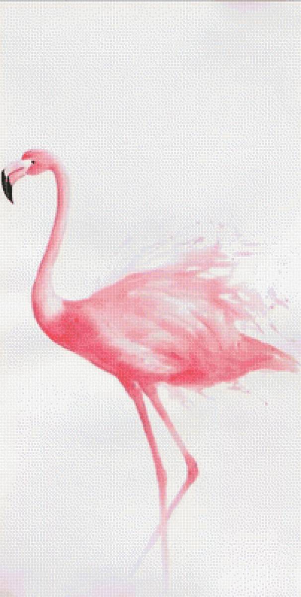 Фламинго диптих - предпросмотр