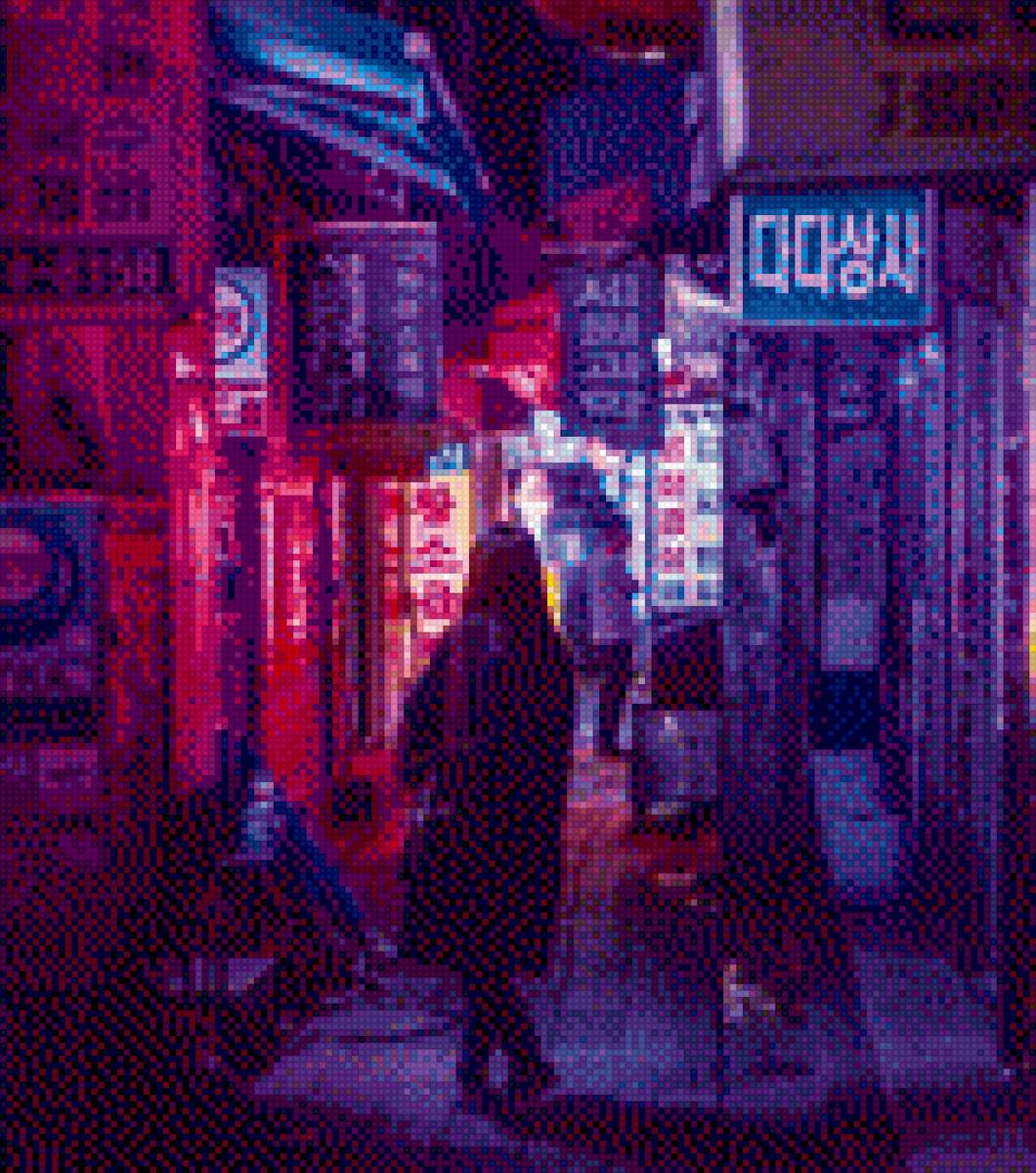 Сеул - сеул, улица, корея, азия - предпросмотр