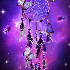 Схема вышивки «Ловец снов»