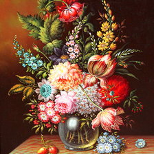 Схема вышивки «Прекрасный букет»