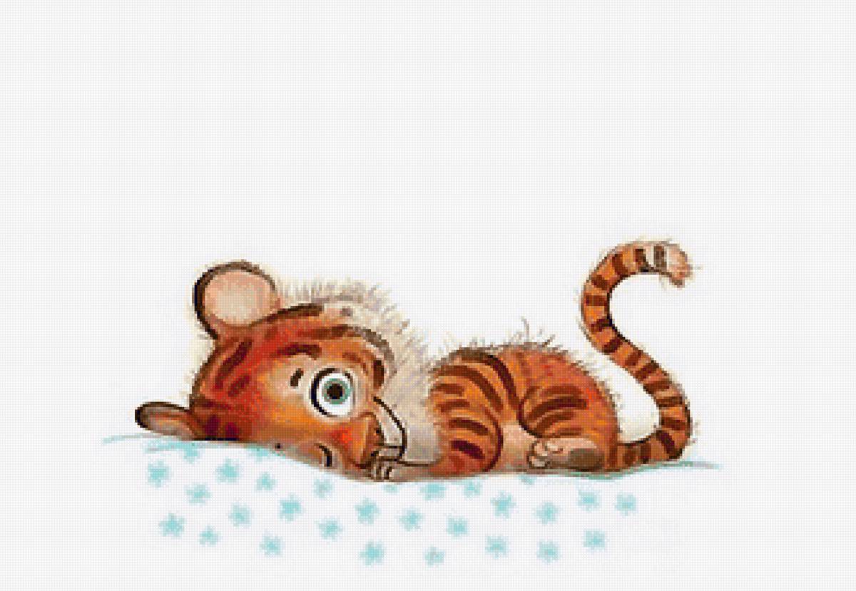 тигрёнок - тигренок - предпросмотр