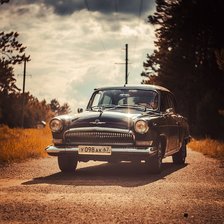 Схема вышивки «ГАЗ 21»