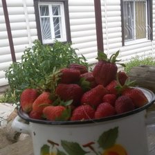 Схема вышивки «Клубника»