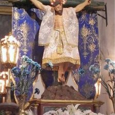 Схема вышивки «STMO CRISTO DE LA SALUD»