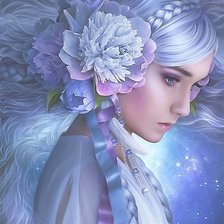 Схема вышивки «Женский образ»