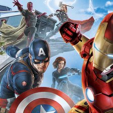 Схема вышивки «Мстители»