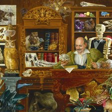 Схема вышивки «Ученый»