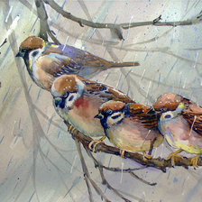 Схема вышивки «Холодно»