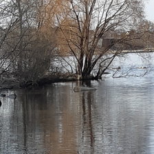 Схема вышивки «Озеро Шарташ»