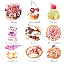 Схема вышивки «ПИРОЖЕНЫЕ-5»