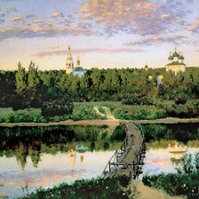 Схема вышивки «Тихая обитель»