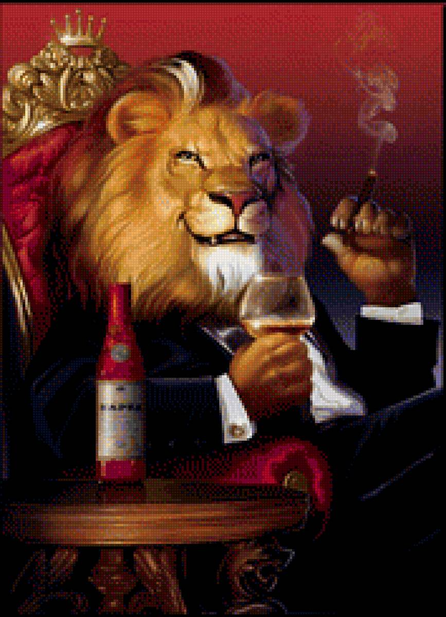 Царь лев - животные - предпросмотр