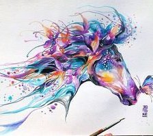 Схема вышивки «Crin 2»