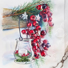 Схема вышивки «С Рождеством»