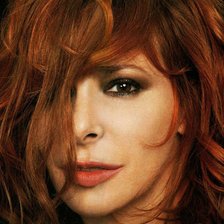 Схема вышивки «Милен Фармер»