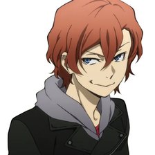 Схема вышивки «Чуя Накахара»