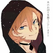 Схема вышивки «Чуя Накахара»