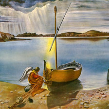 Схема вышивки «L'àngel de Port Lligat.»