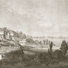 Схема вышивки «Каменец, Беларусь»