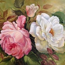 Схема вышивки «ROSES»