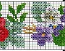 Схема вышивки «банско»