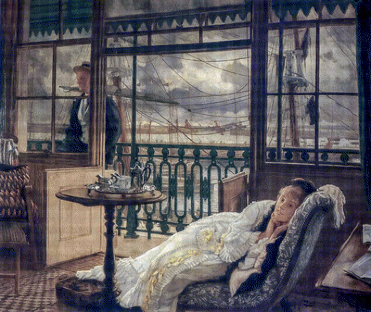A Passing Storm. - james tissot painter.scenarys.people. - предпросмотр