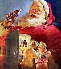 Схема вышивки «САНТА С КОЛОЙ»