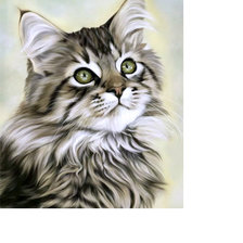 Схема вышивки «котенок»