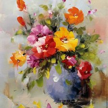 Схема вышивки «ГАРМОНИЯ КРАСОК»