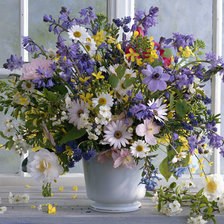 Схема вышивки «Букет полевой»