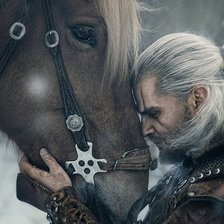 Схема вышивки «Ведьмак»