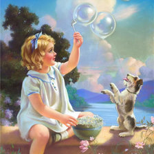 Схема вышивки «игра»